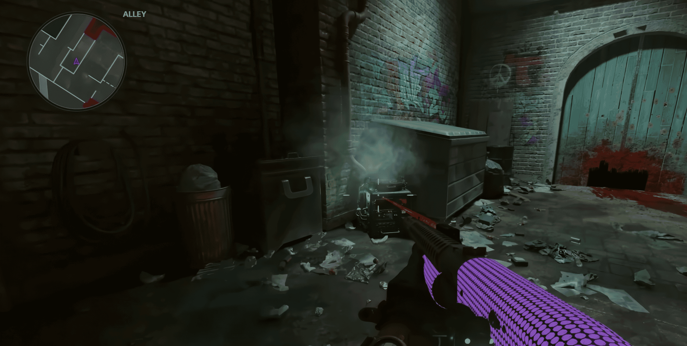 Alley - Canister Location